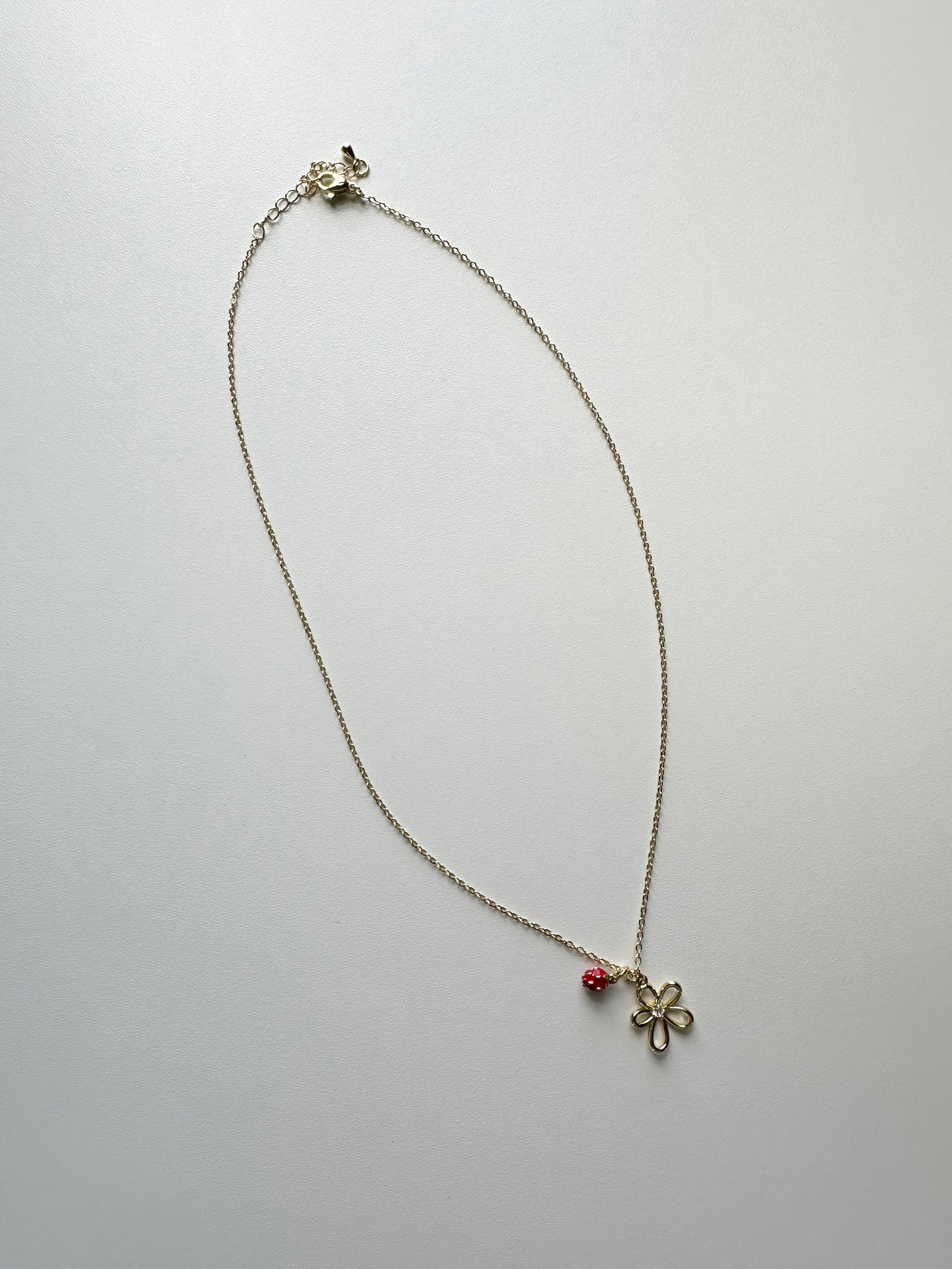 Bloom and Berry Charm Necklace