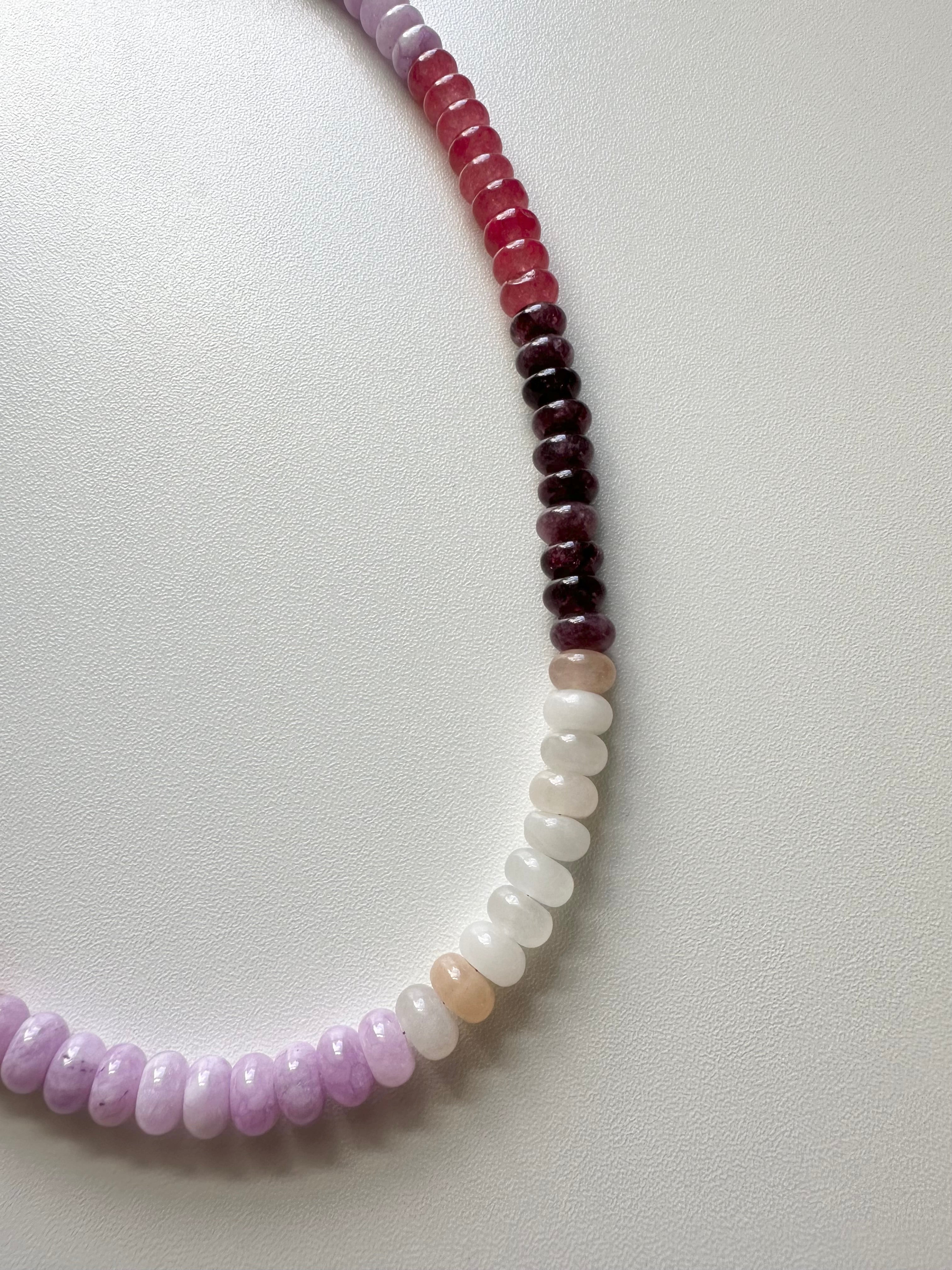 Berry Gemstone Necklace