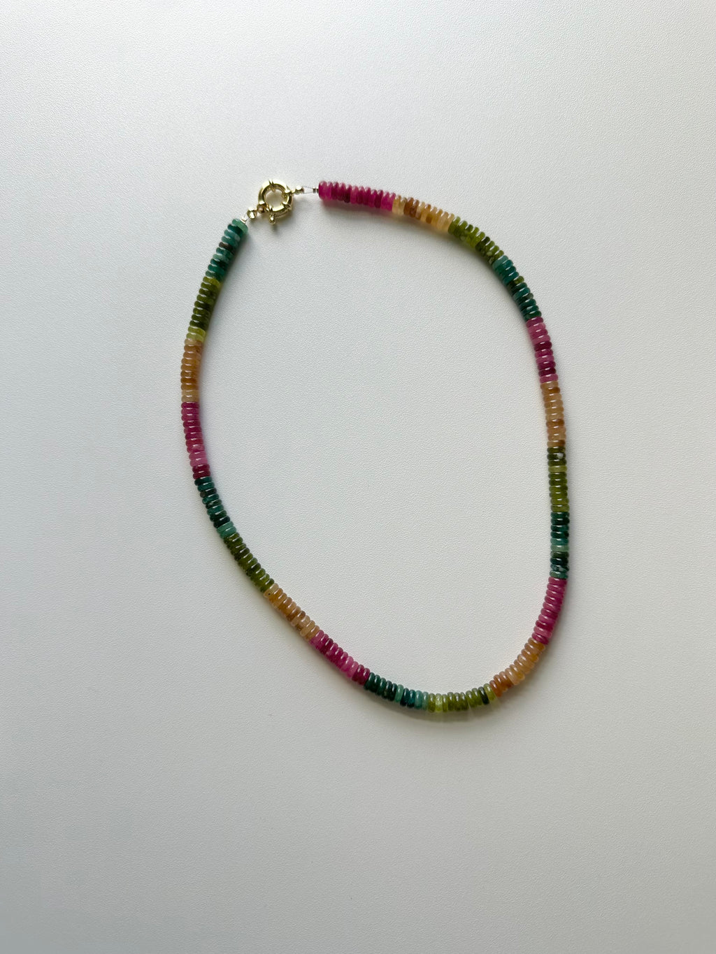 Rainbow Gemstone Necklace