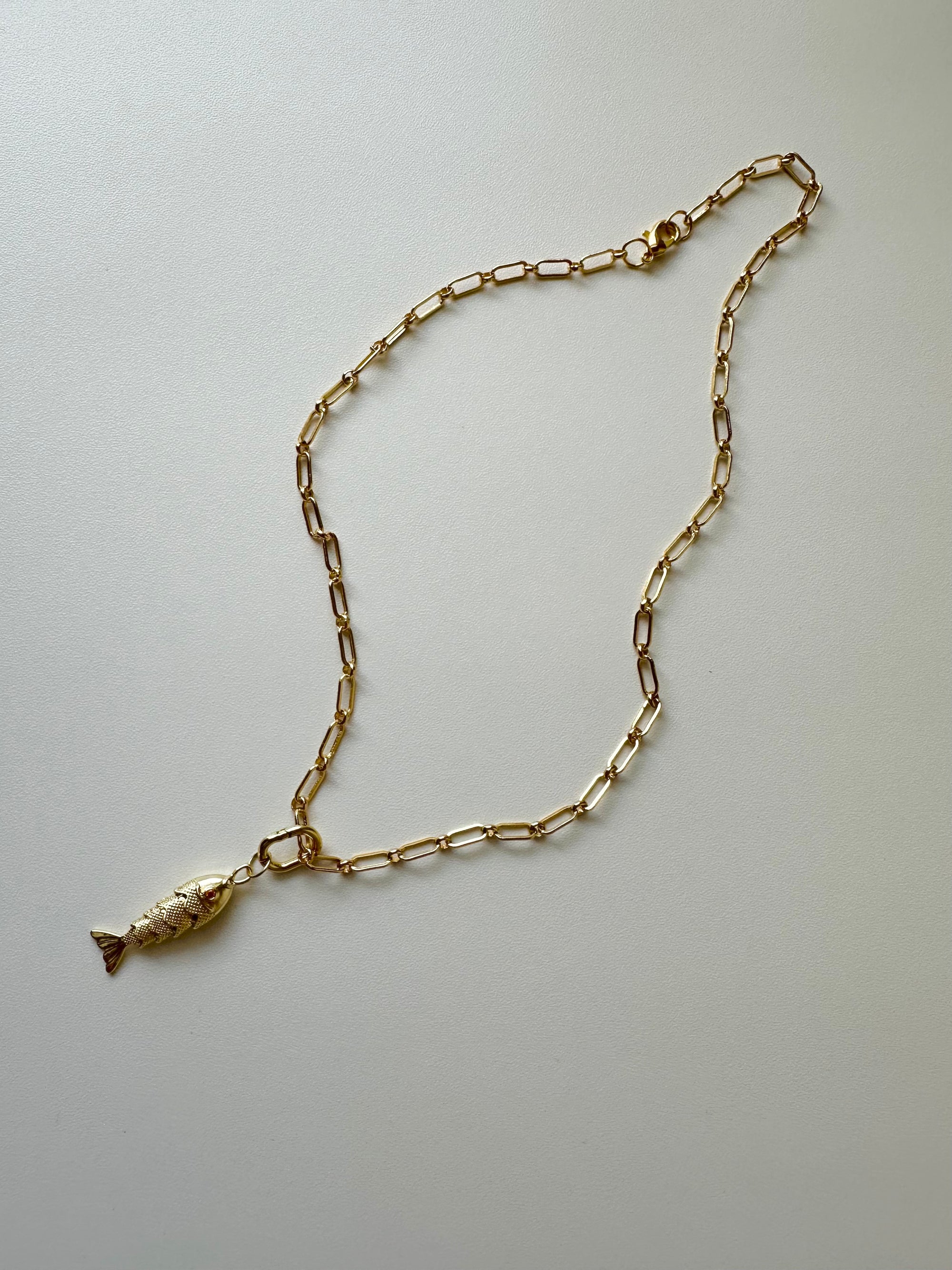 Fish Charm Necklace