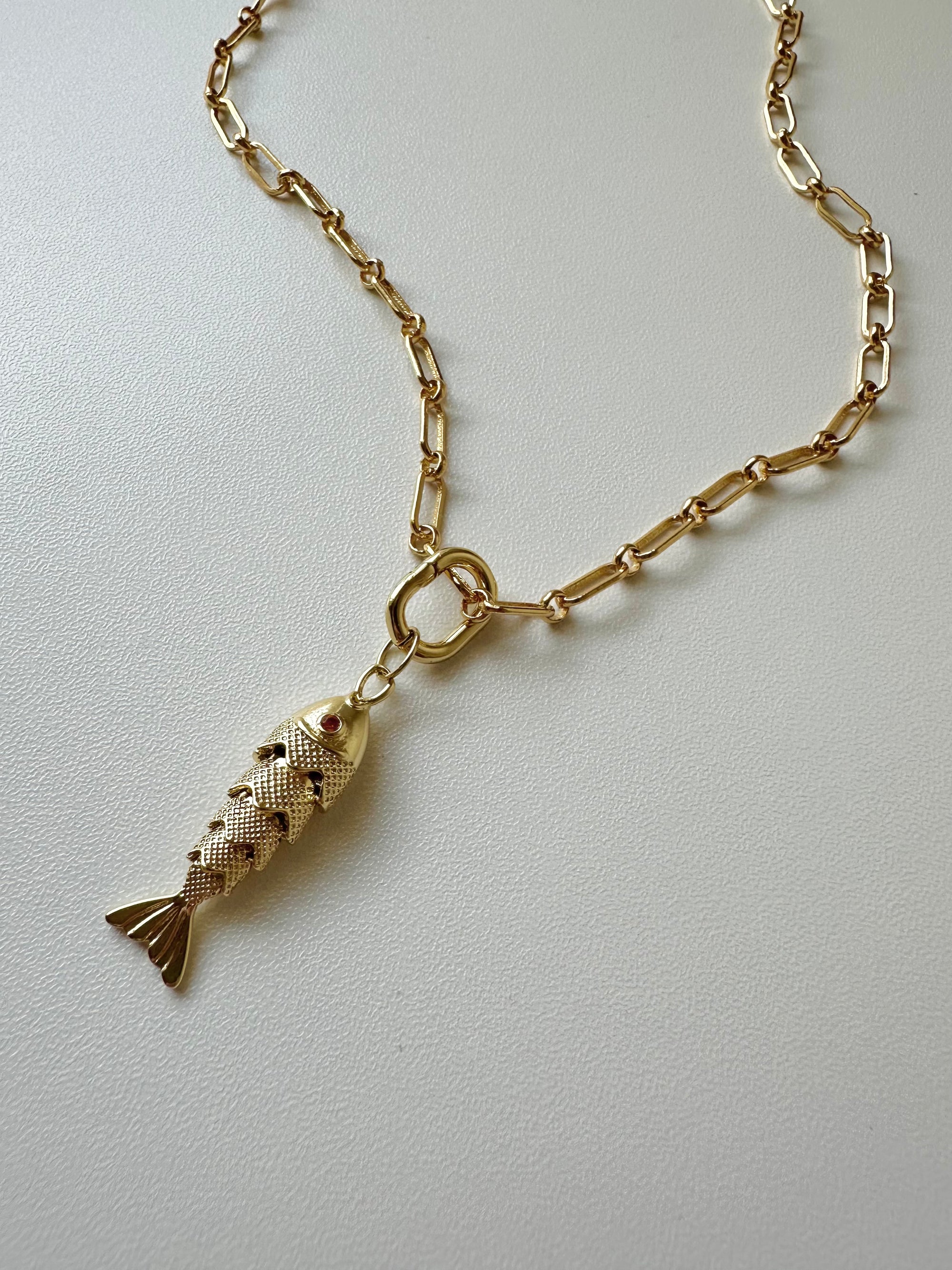 Fish Charm Necklace