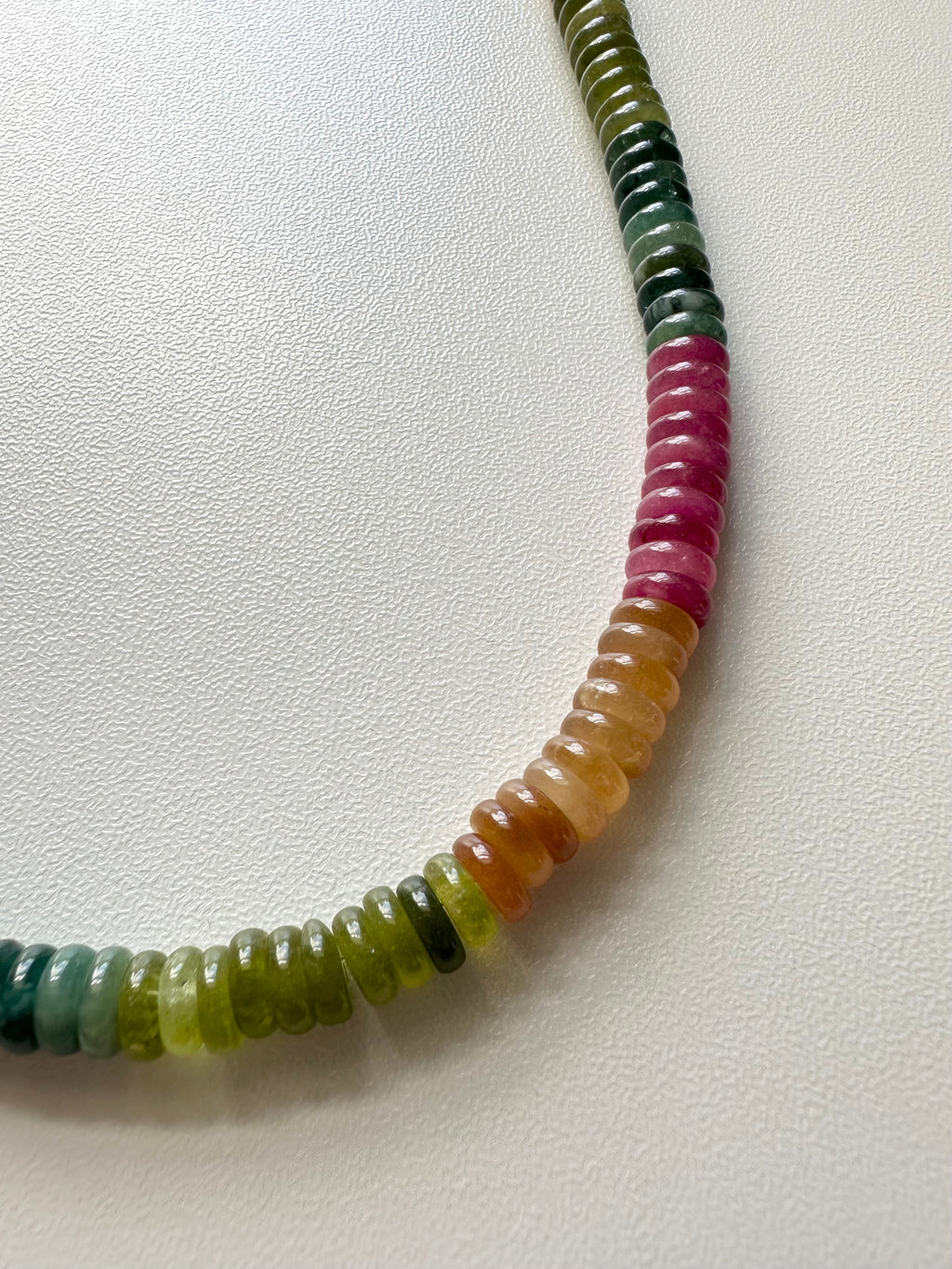 Rainbow Gemstone Necklace