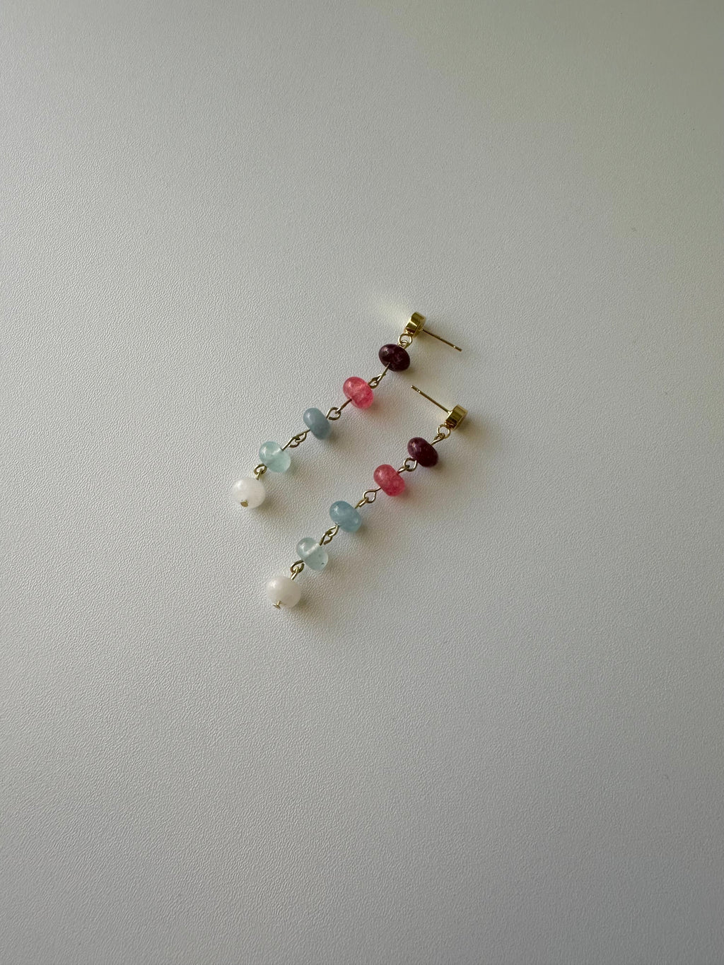 Dyed Jade Studs